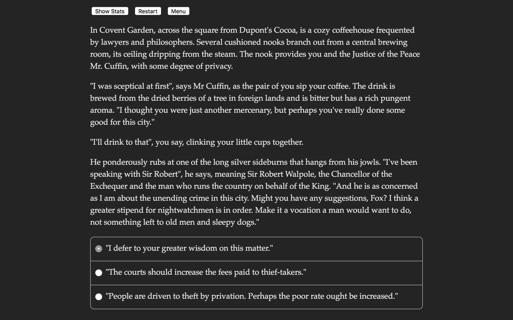 Trials of the Thief-Taker screenshot 2