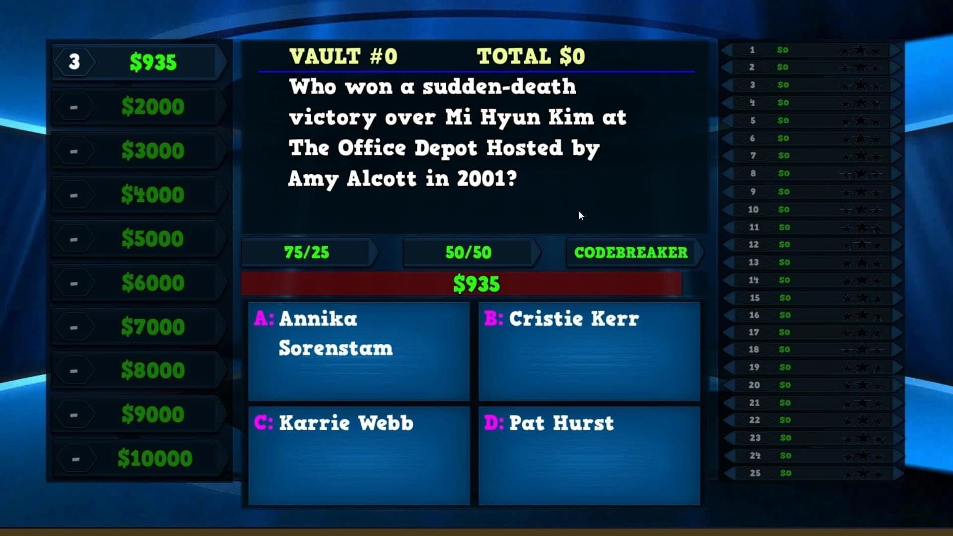 Trivia Vault: Golf Trivia screenshot 3
