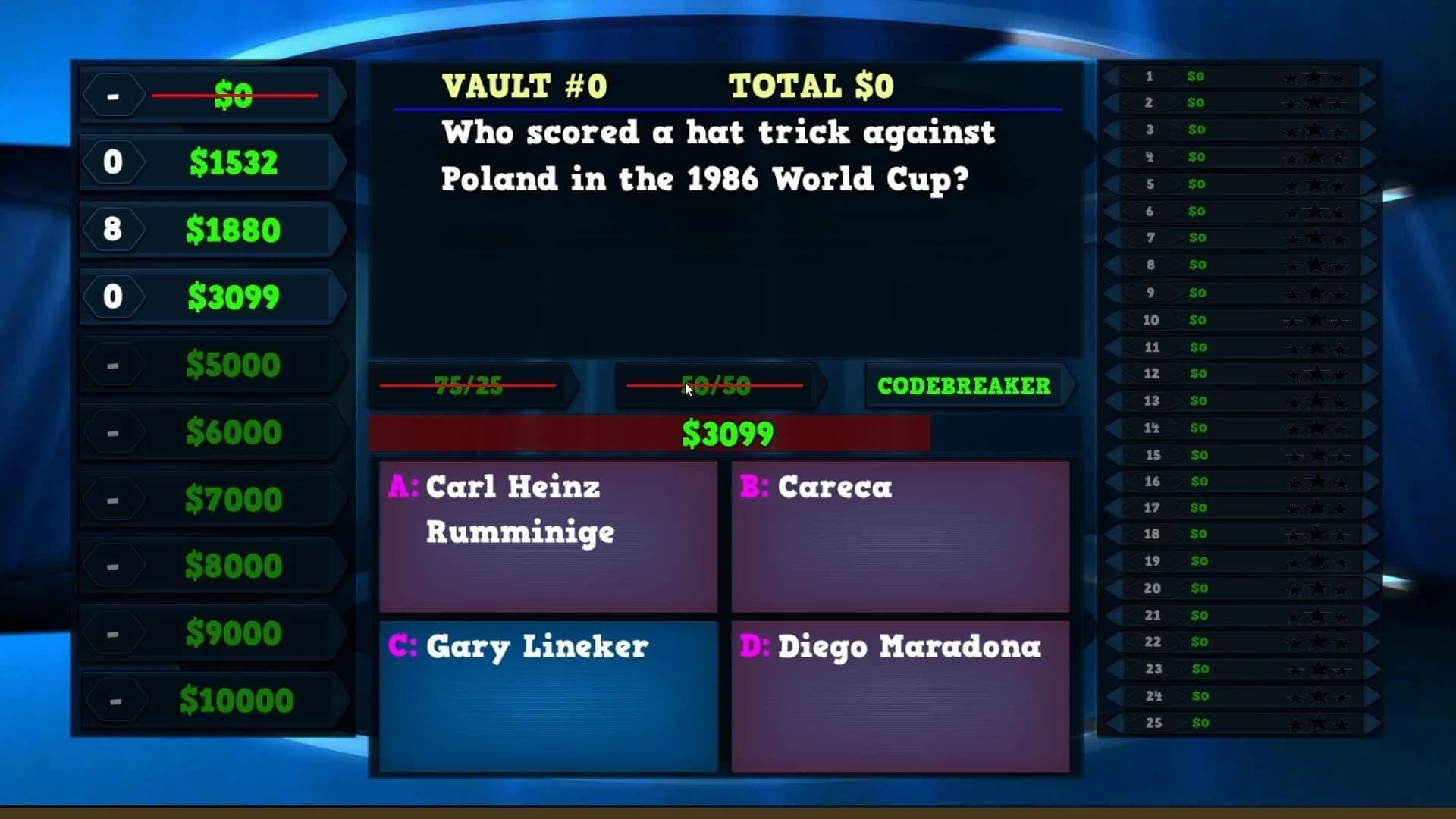 Trivia Vault: Soccer Trivia screenshot 1