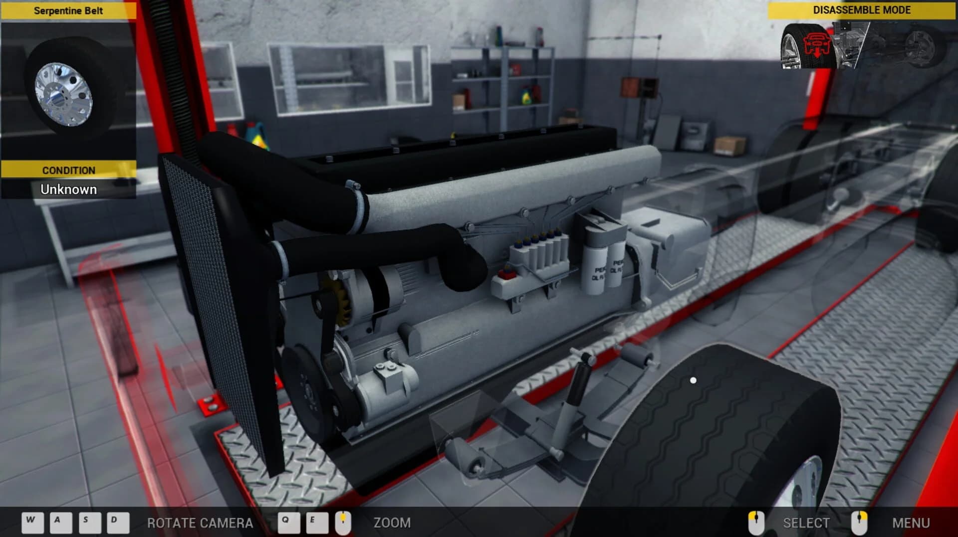 Truck Mechanic Simulator 2015 screenshot 1