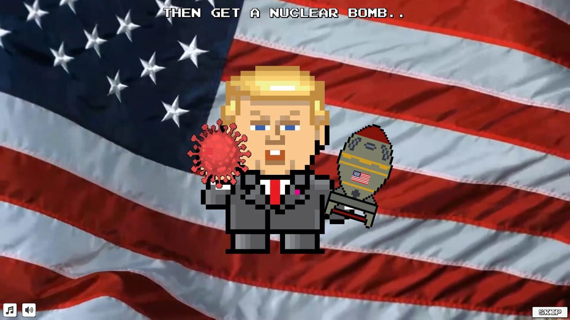 Trump vs. Covid: Save the World Clicker screenshot 2