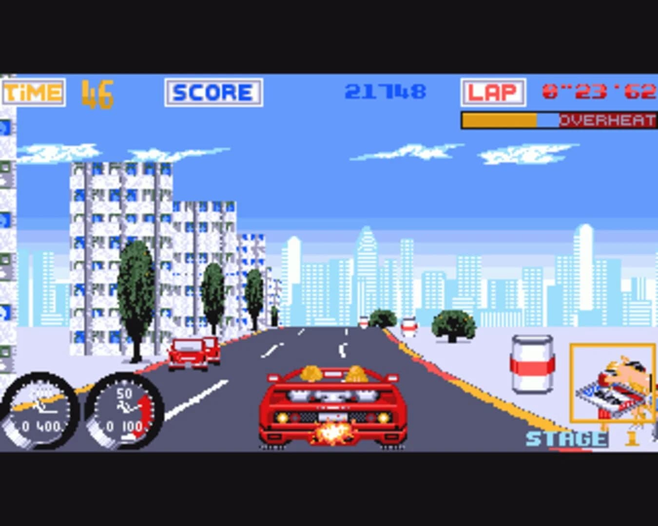 Turbo OutRun screenshot 1