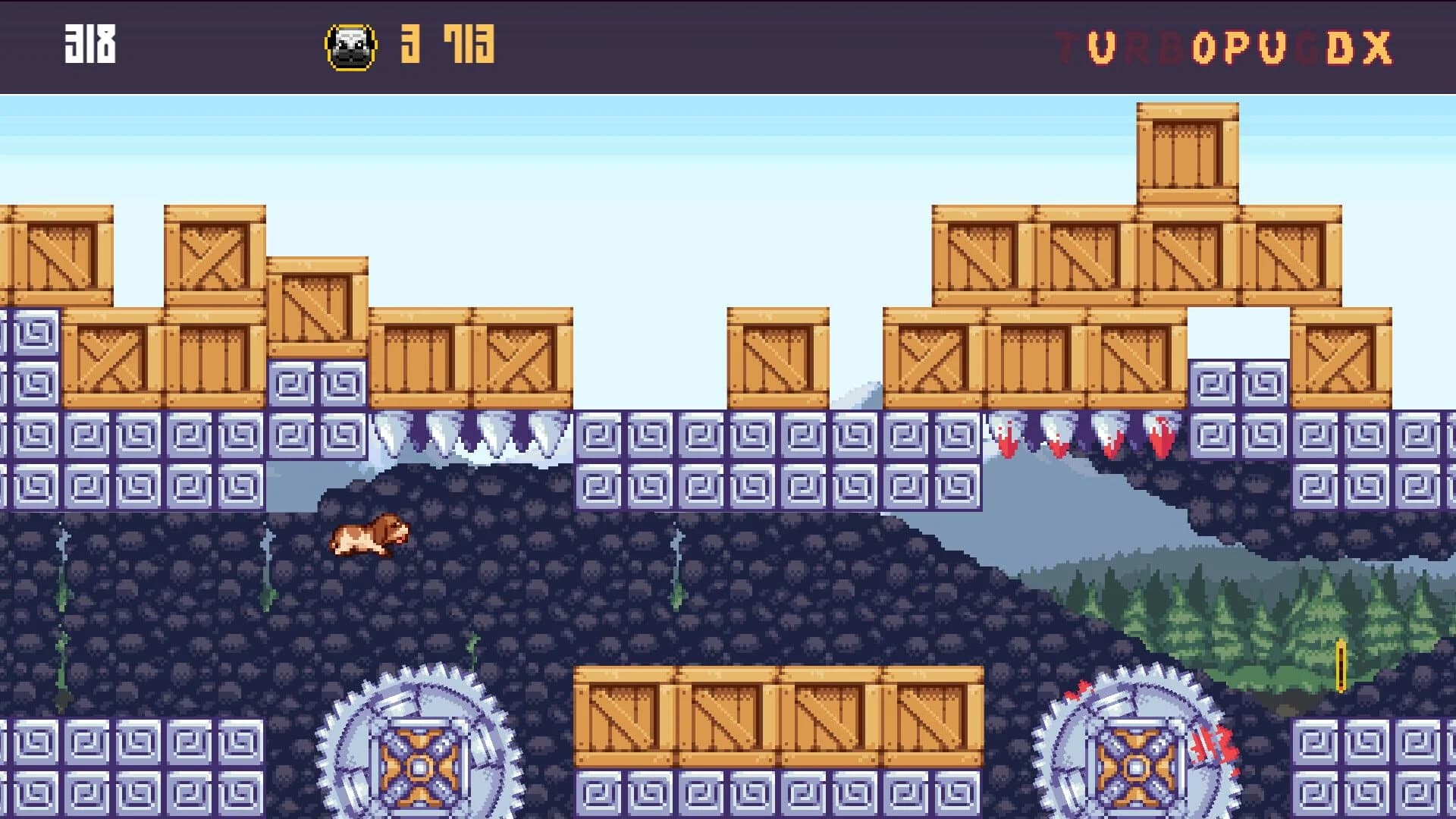 Turbo Pug DX screenshot 1