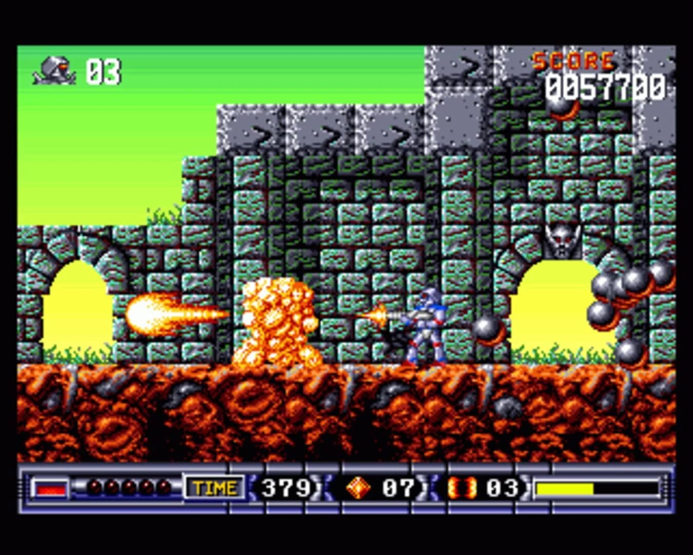 Turrican II: The Final Fight screenshot 1