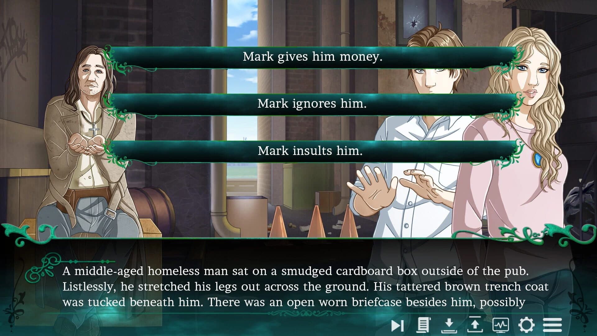 Twice Reborn: A Vampire Visual Novel screenshot 5