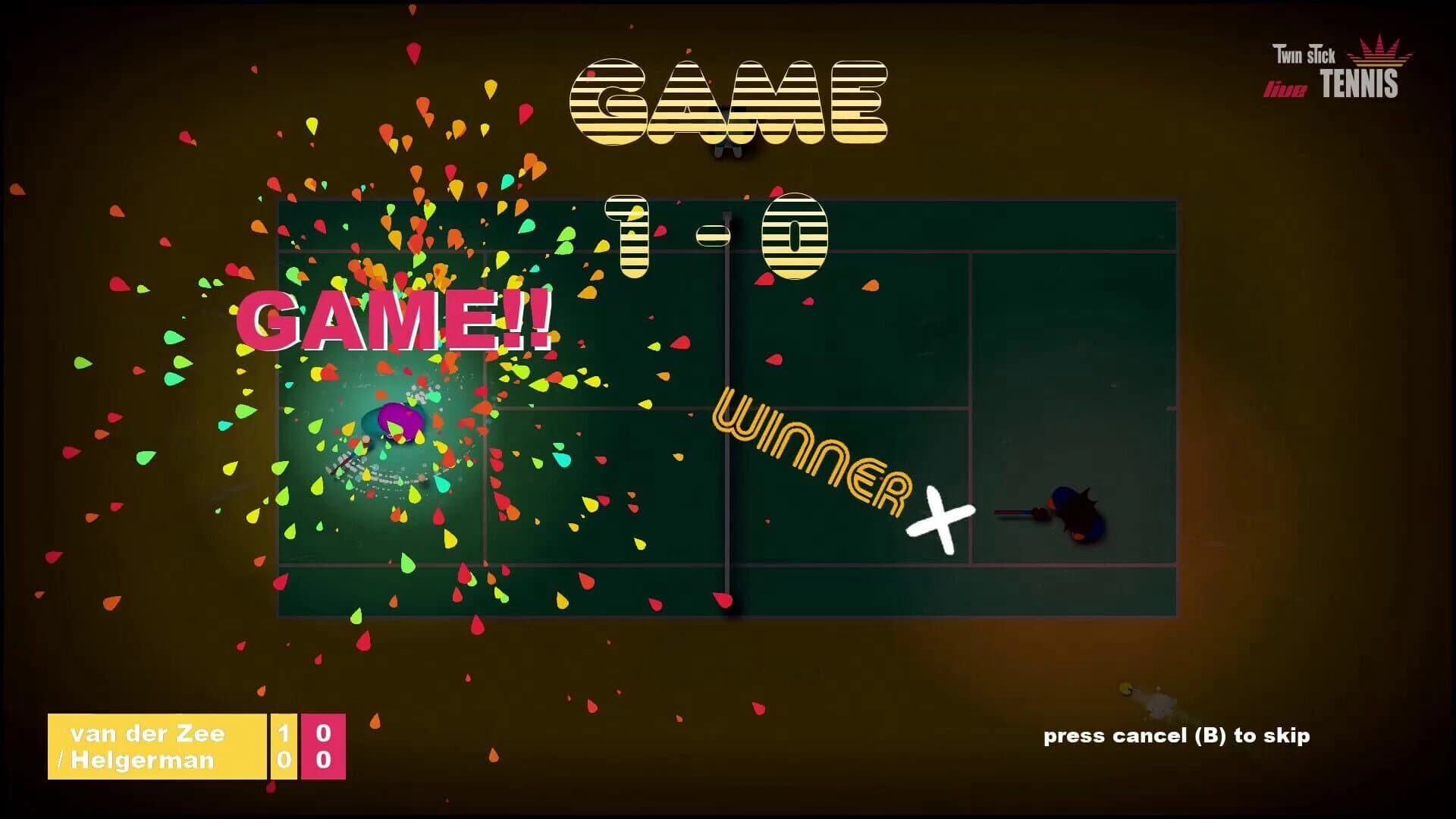 Twin Stick Tennis screenshot 2