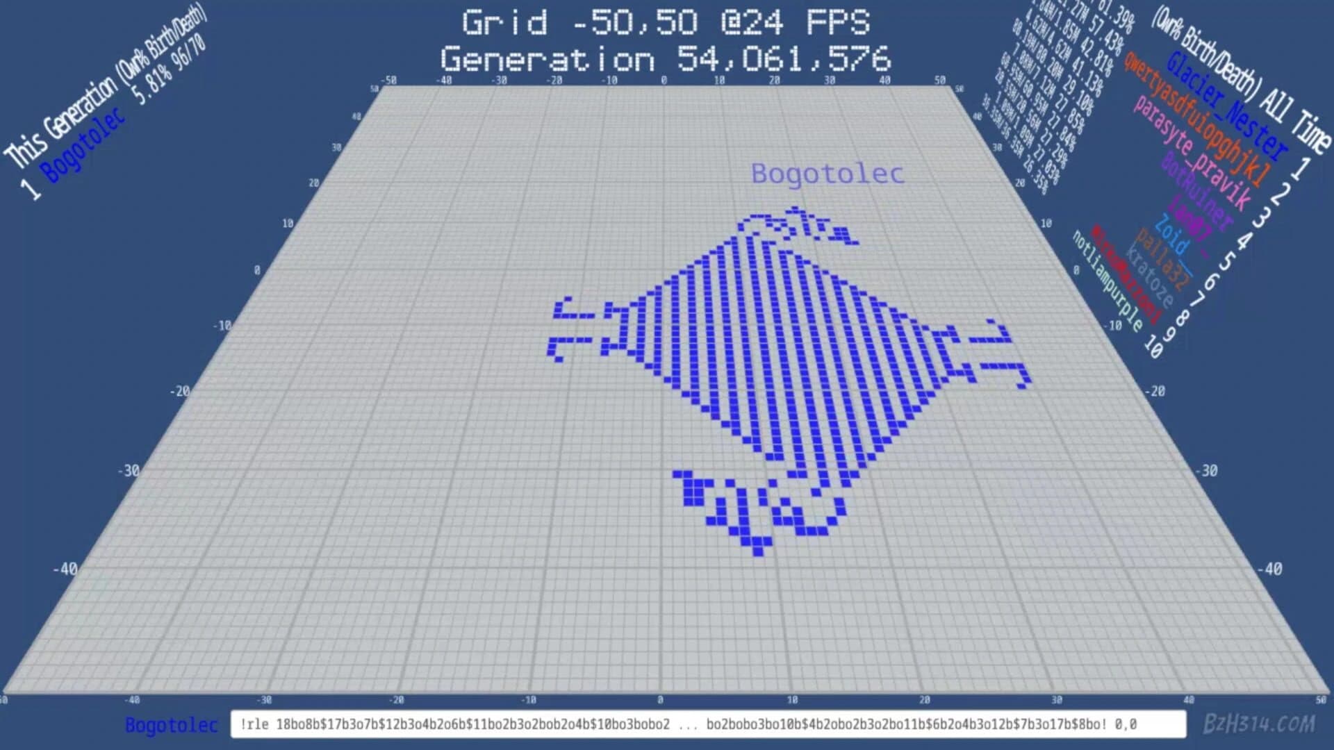 Twitch Plays Conway's Game of Life screenshot 3
