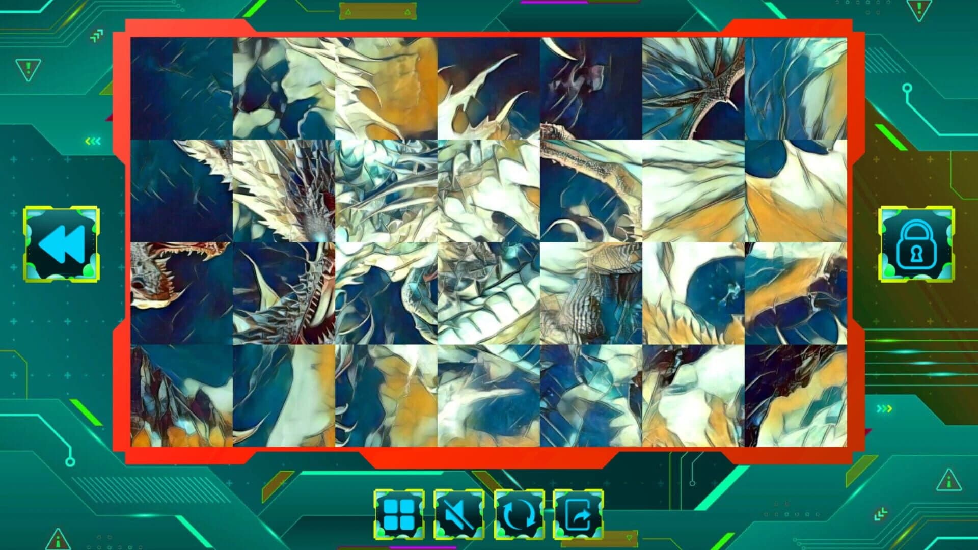 Twizzle Puzzle: Dragons screenshot 1