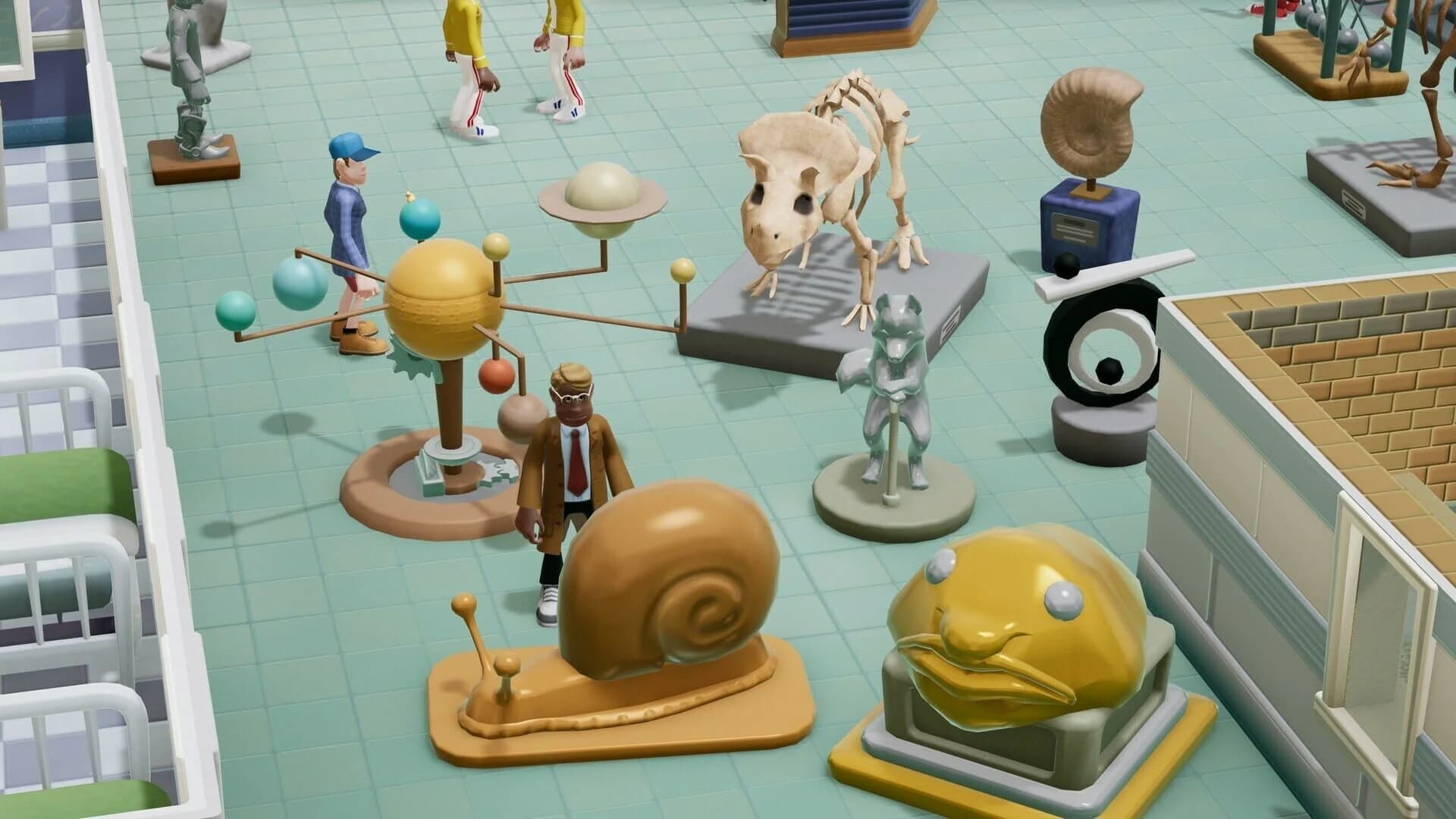 Two Point Hospital: Exhibition Items Pack screenshot 1