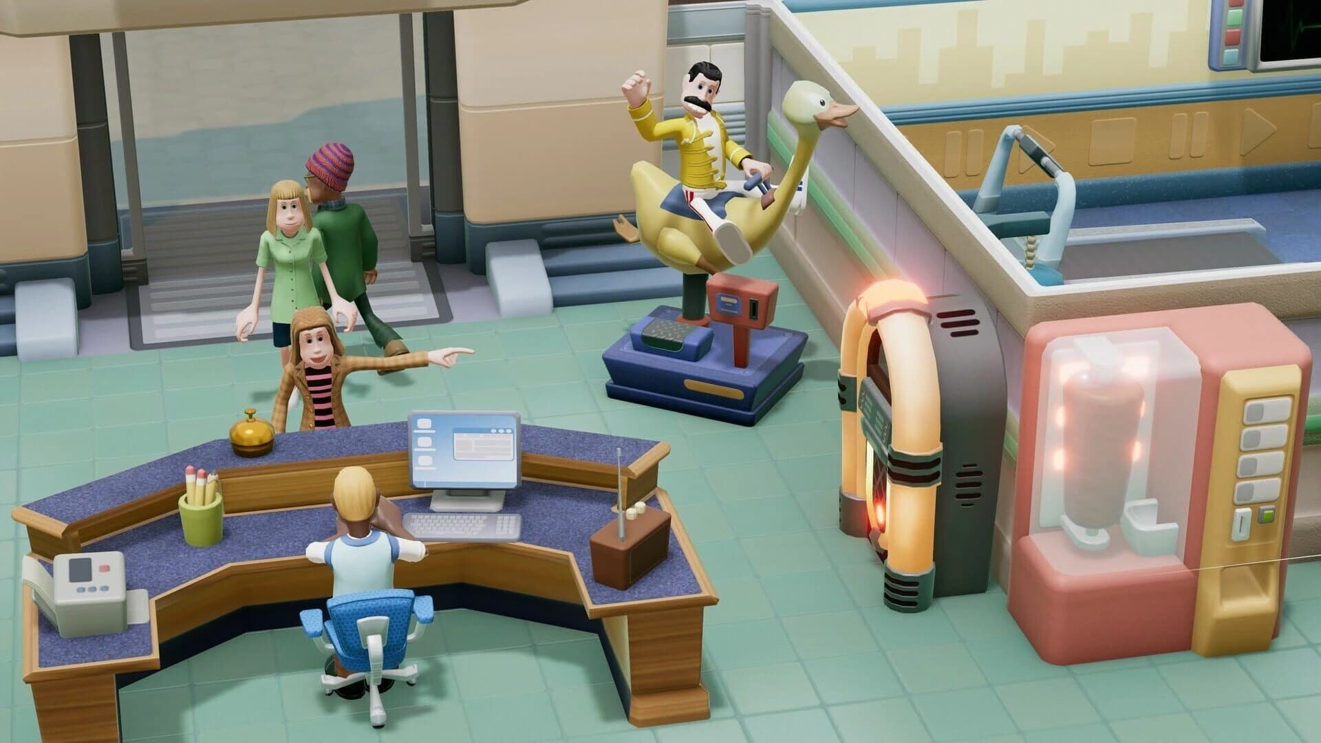 Two Point Hospital: Retro Items Pack screenshot 5