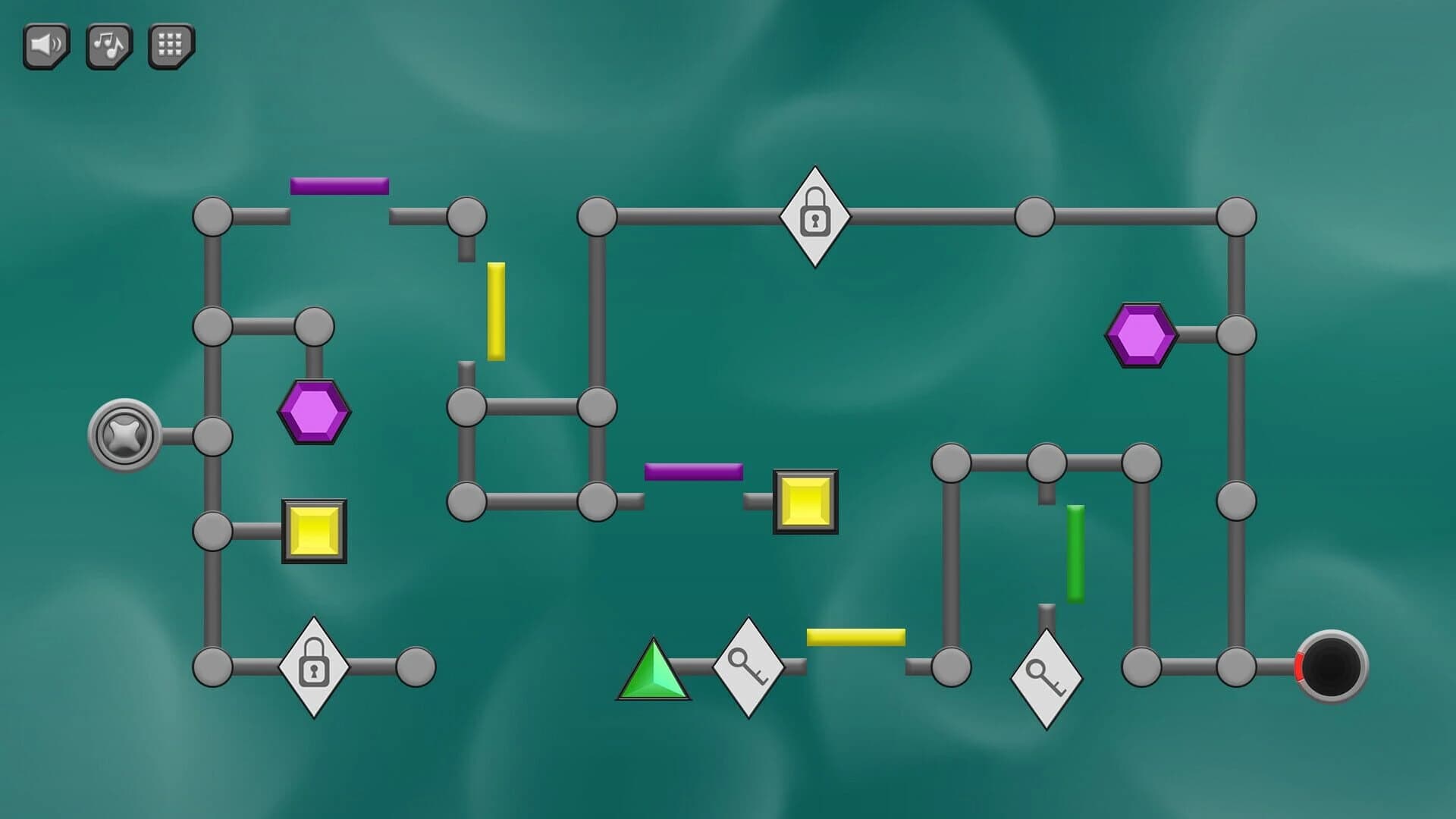 Two Portals: A Gemstone Puzzle Game screenshot 3