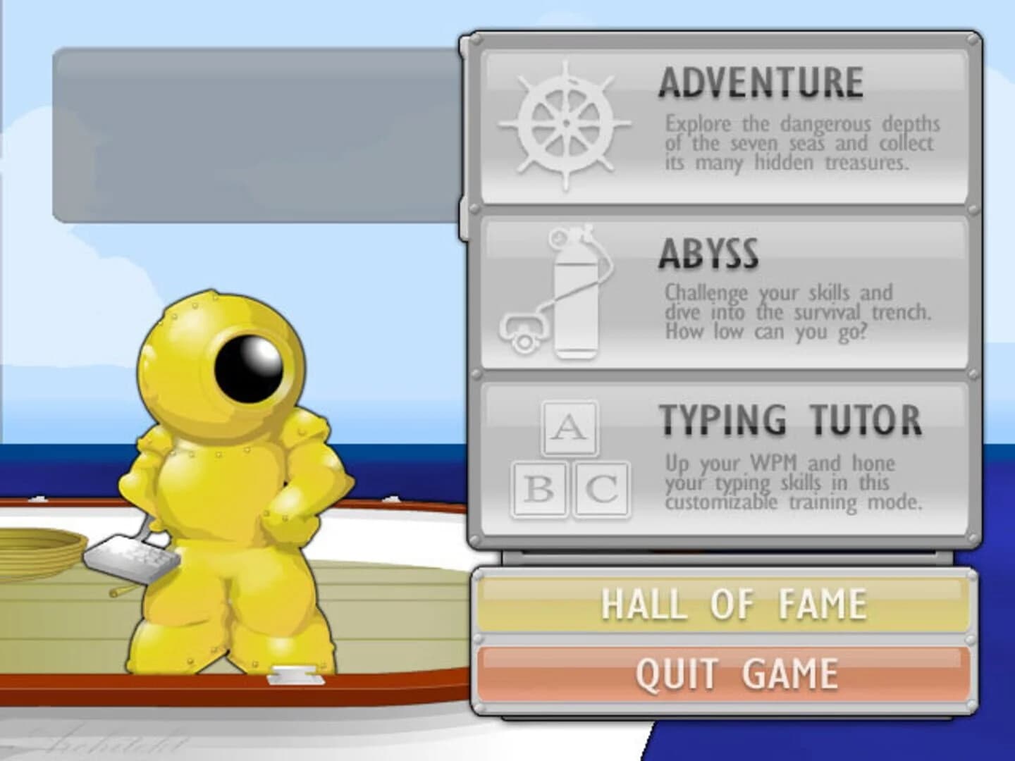 Typer Shark! Deluxe screenshot 2