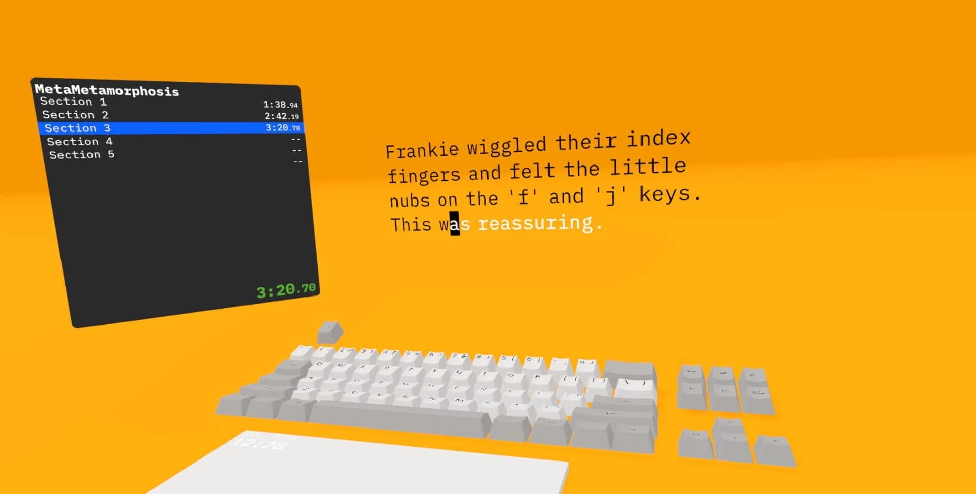Typing Simulator screenshot 3