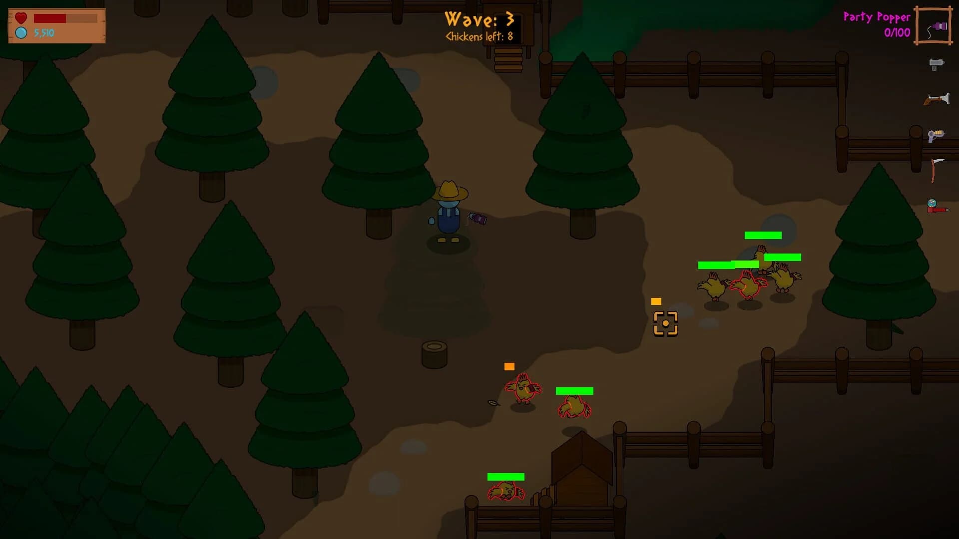 Tyrannical Chickens screenshot 1