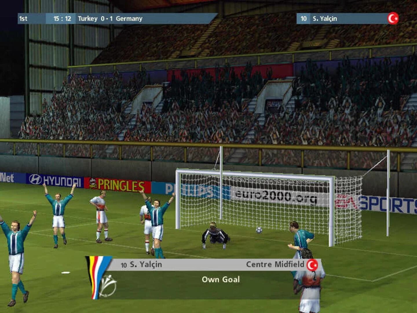 UEFA Euro 2000 screenshot 2