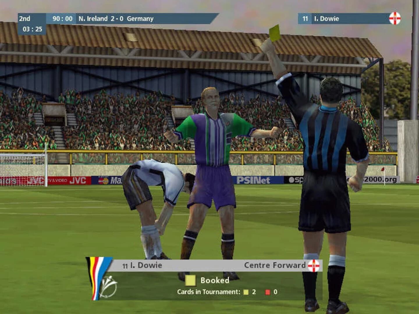 UEFA Euro 2000 screenshot 3