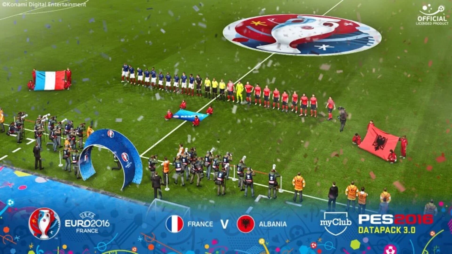 UEFA Euro 2016: Pro Evolution Soccer screenshot 1