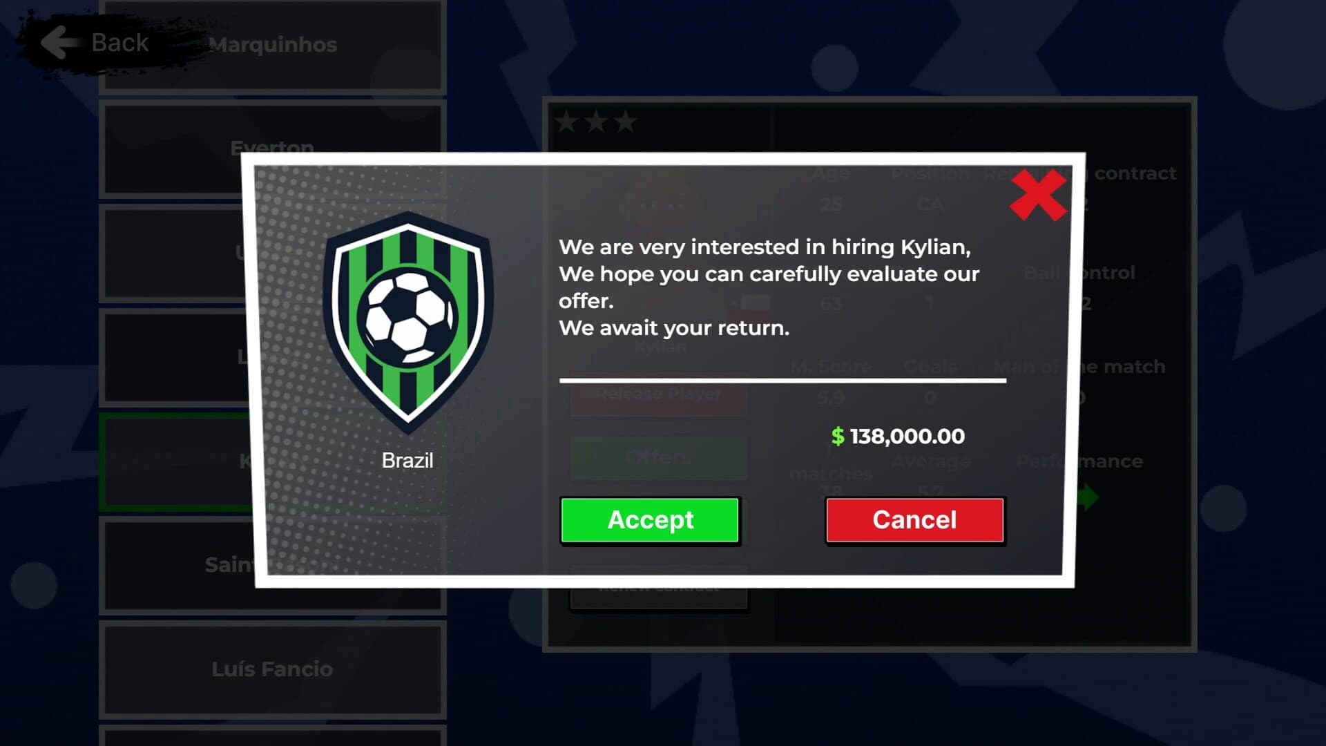 UltFoot: Football Manager screenshot 4