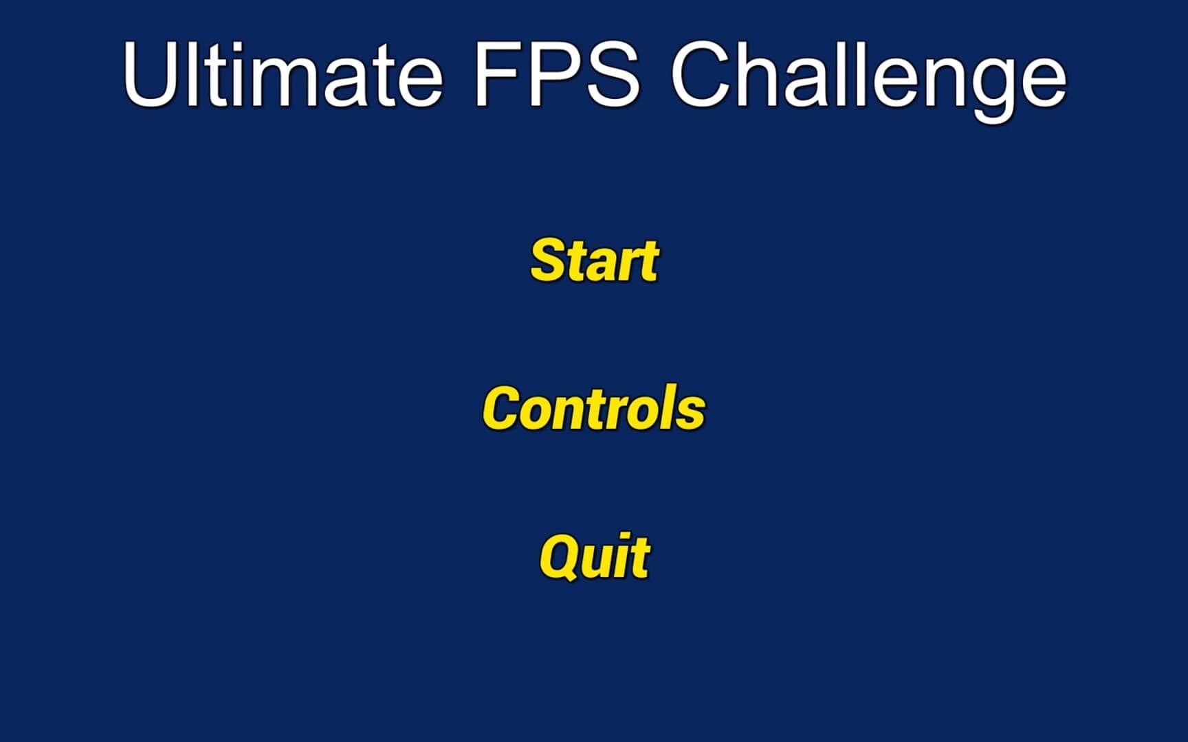 Ultimate FPS Challenge screenshot 1