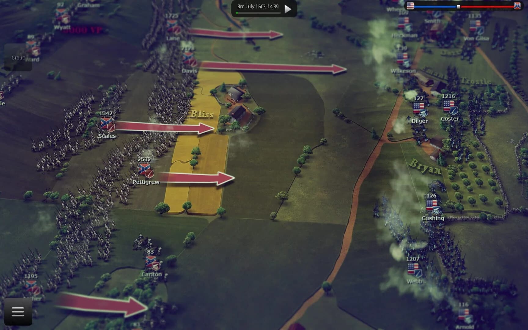 Ultimate General: Gettysburg screenshot 3