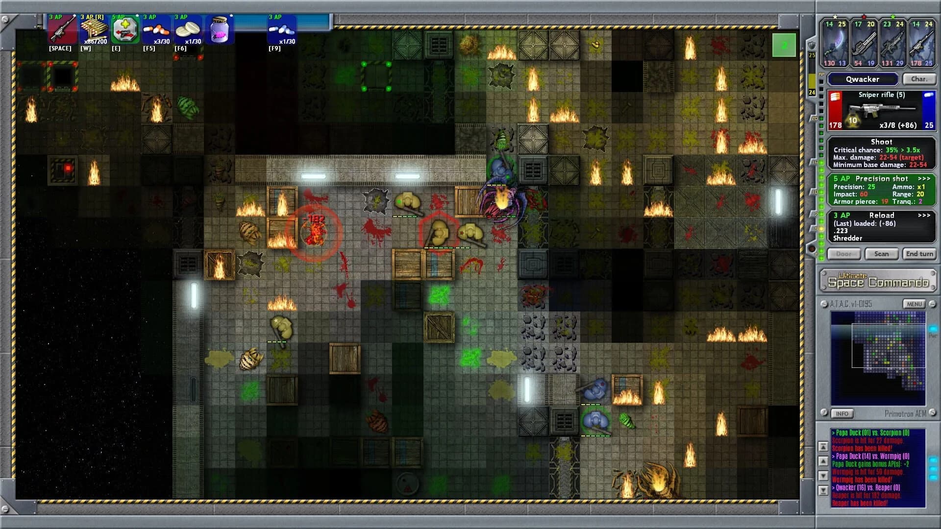 Ultimate Space Commando screenshot 1