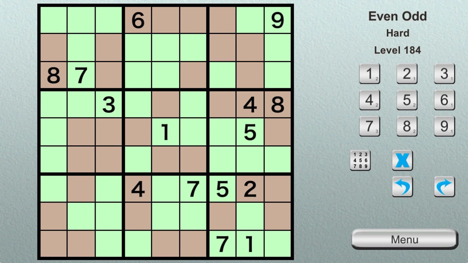 Ultimate Sudoku Collection: Even Odd Pack screenshot 1