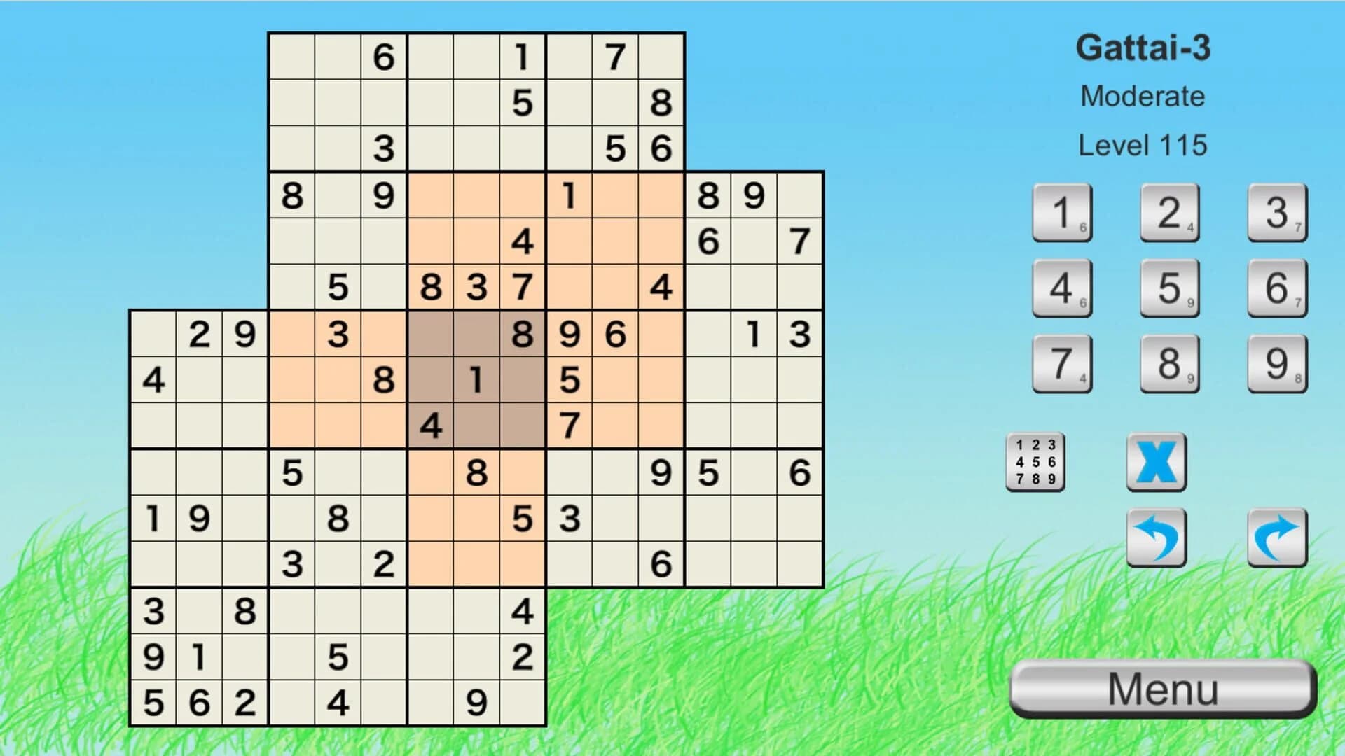 Ultimate Sudoku Collection: Gattai-3 Pack screenshot 1