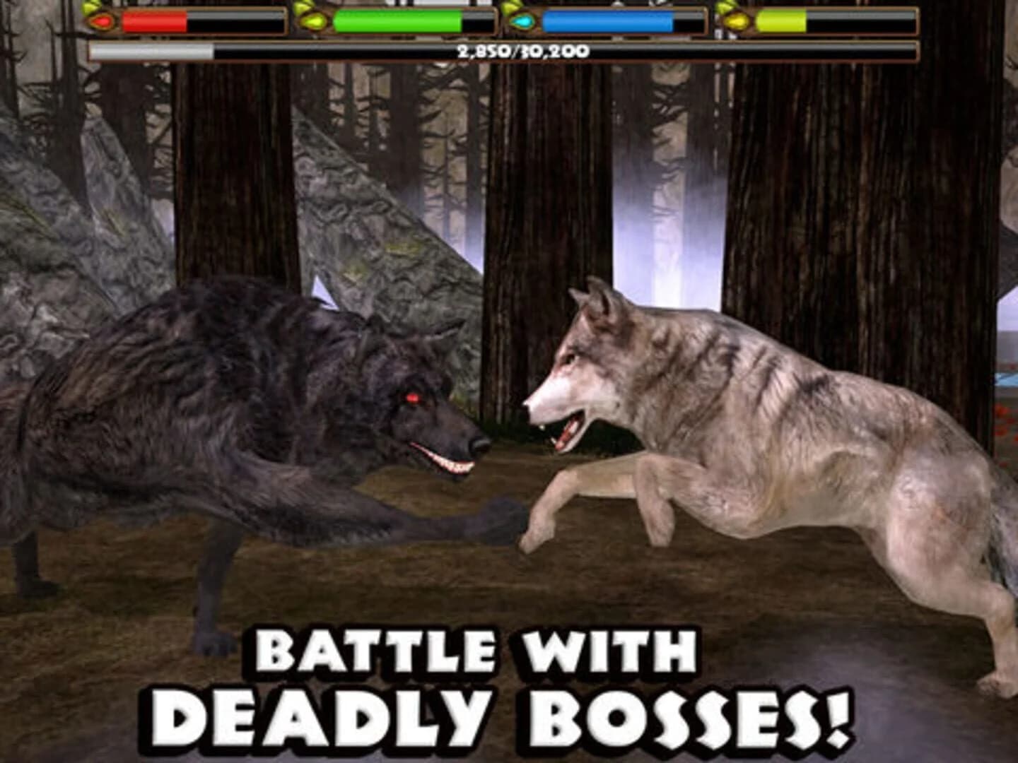 Ultimate Wolf Simulator screenshot 1