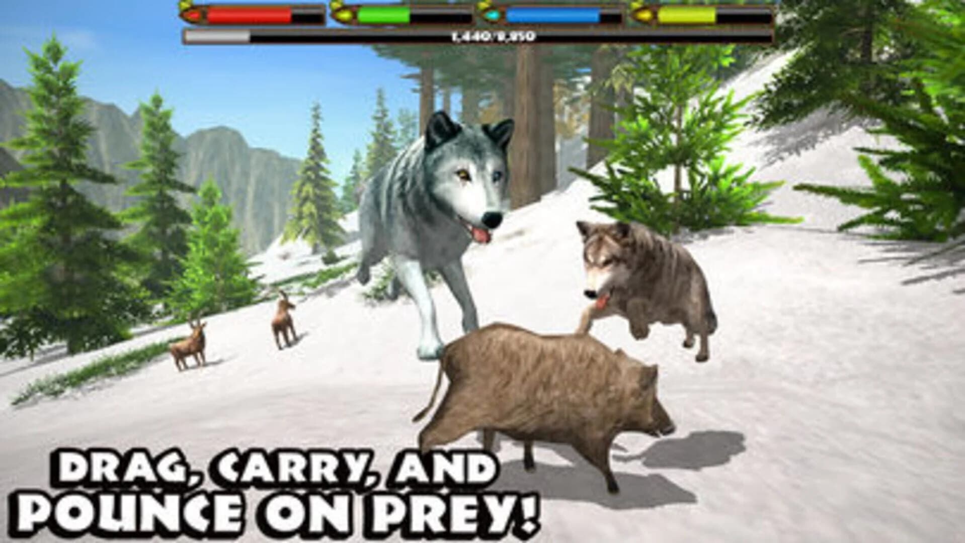 Ultimate Wolf Simulator screenshot 4