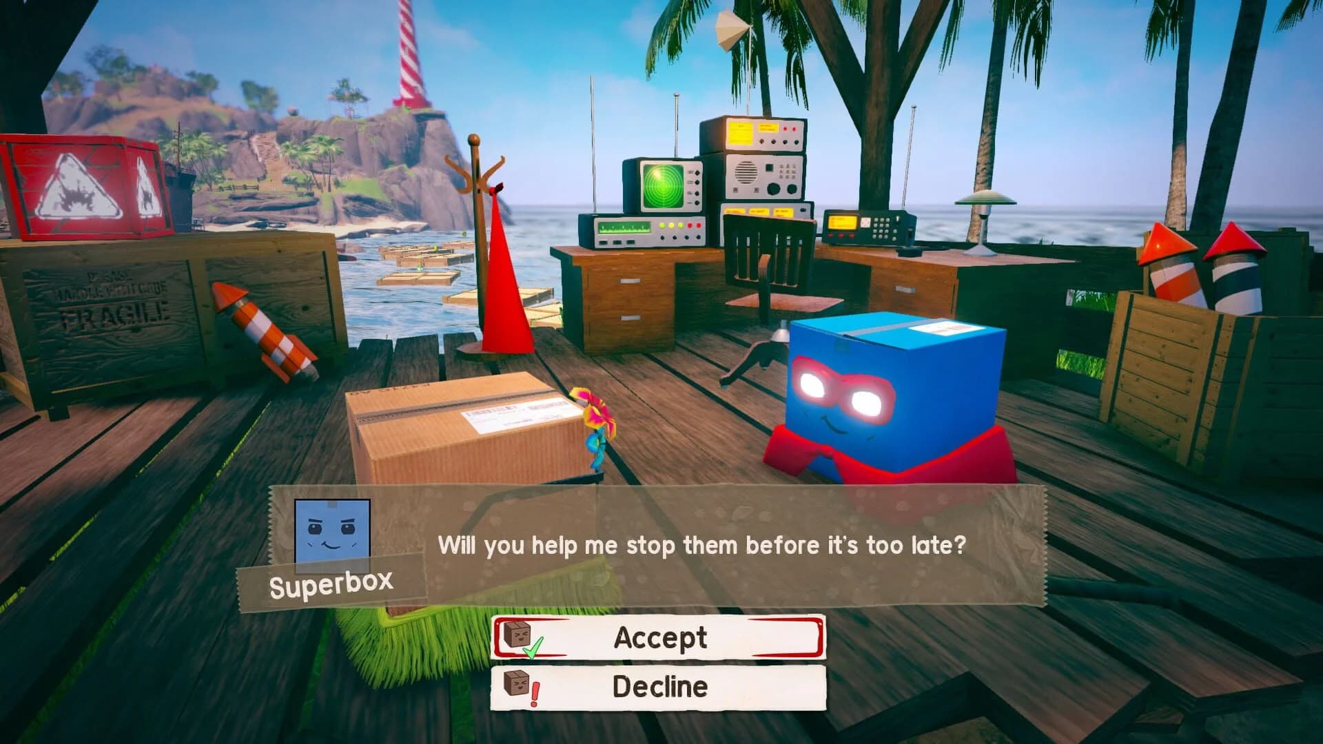 Unbox: Newbie's Adventure screenshot 4