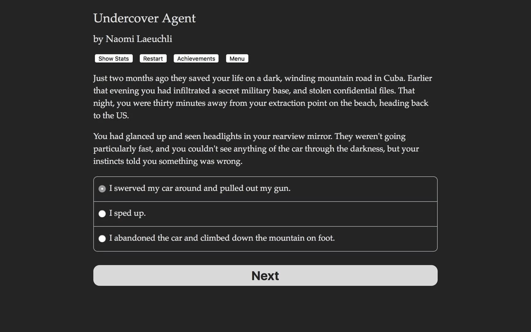 Undercover Agent screenshot 1