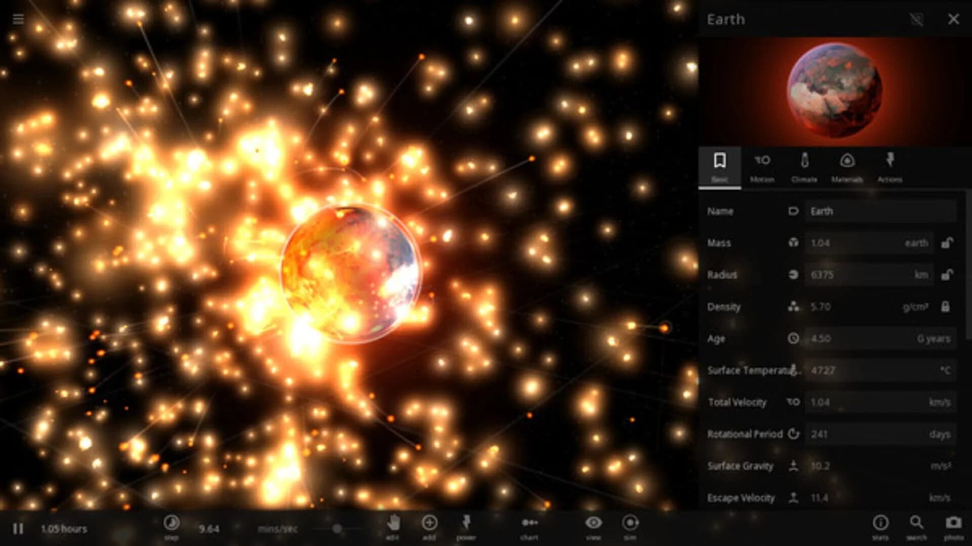 Universe Sandbox screenshot 1