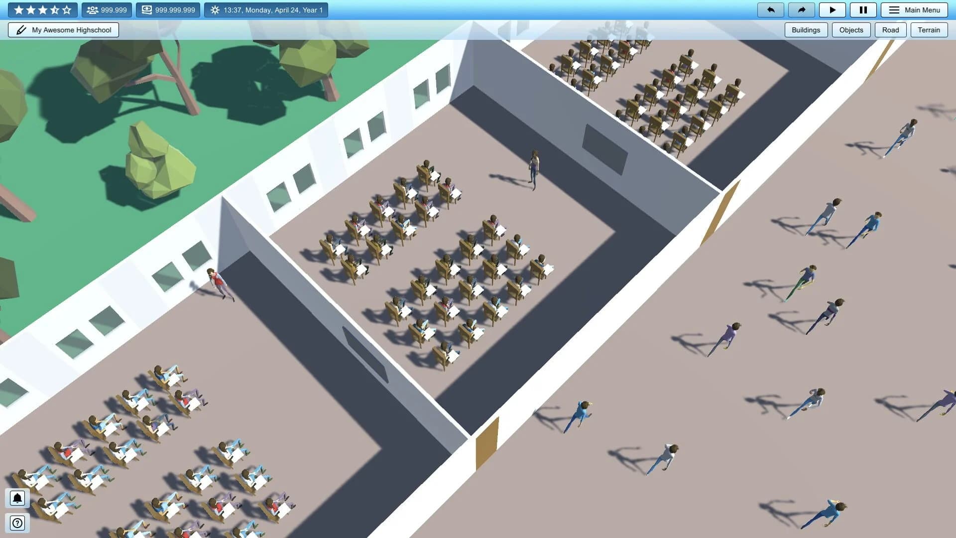 University Tycoon: 2019 screenshot 1