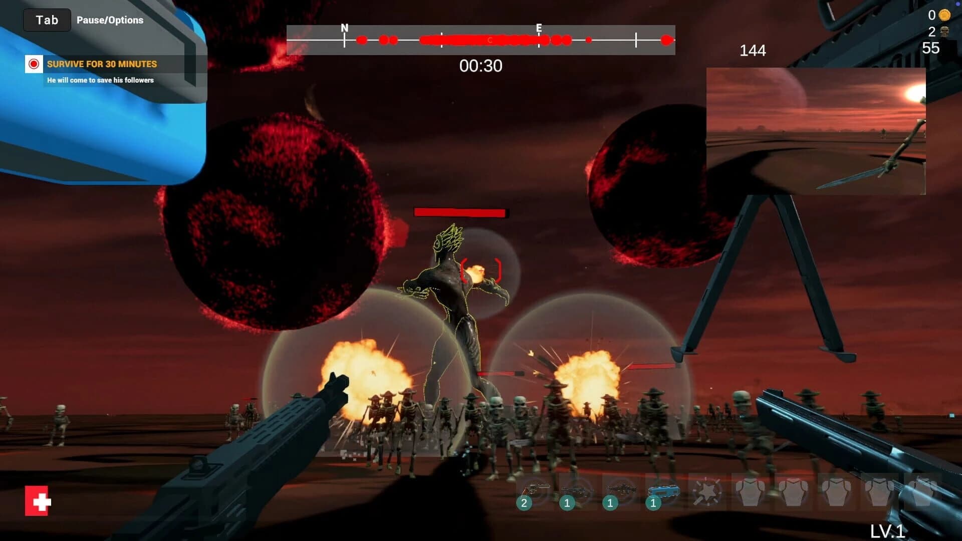 Unlimited Ammo Survivor screenshot 1