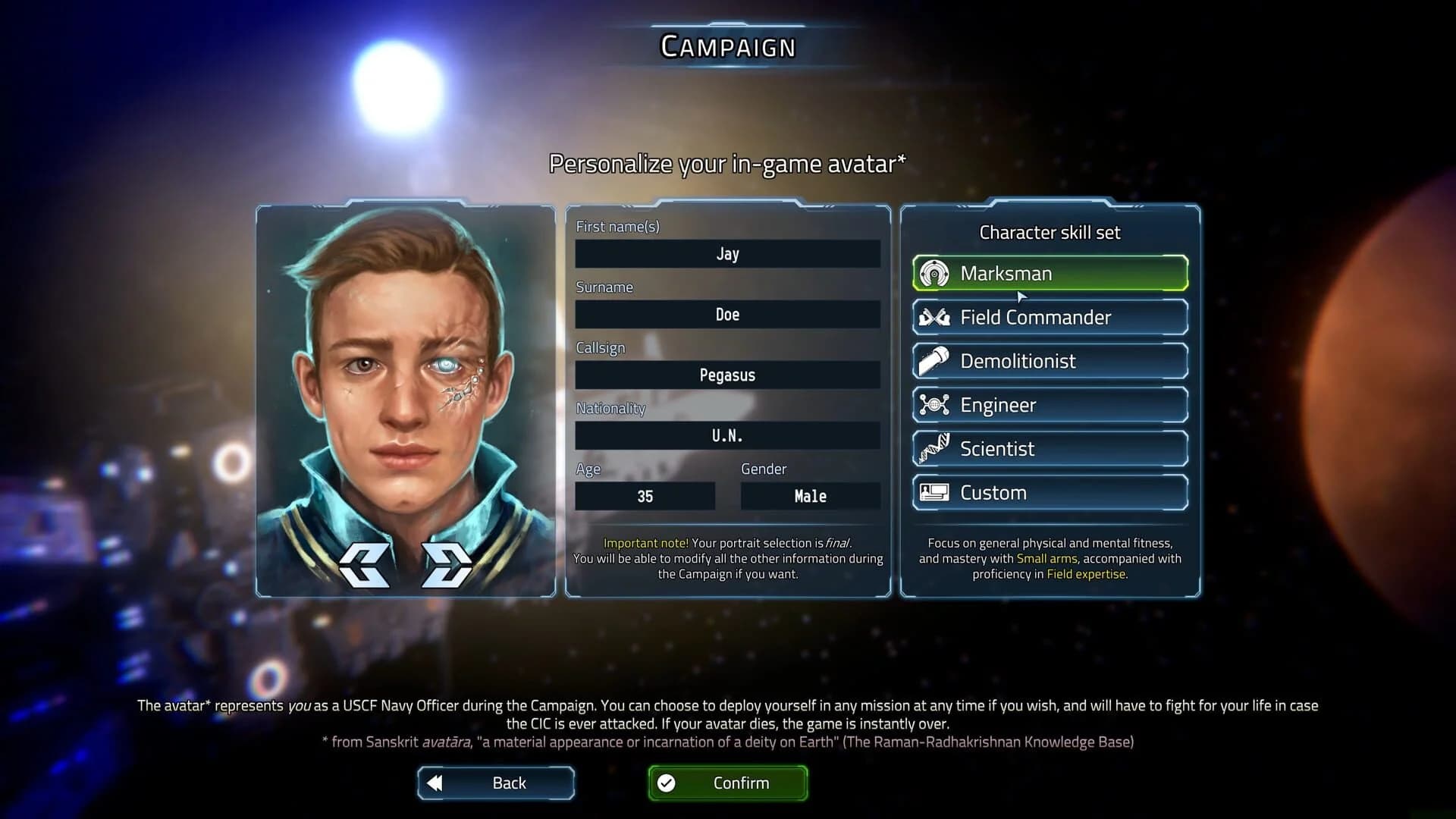 USC: Counterforce screenshot 1