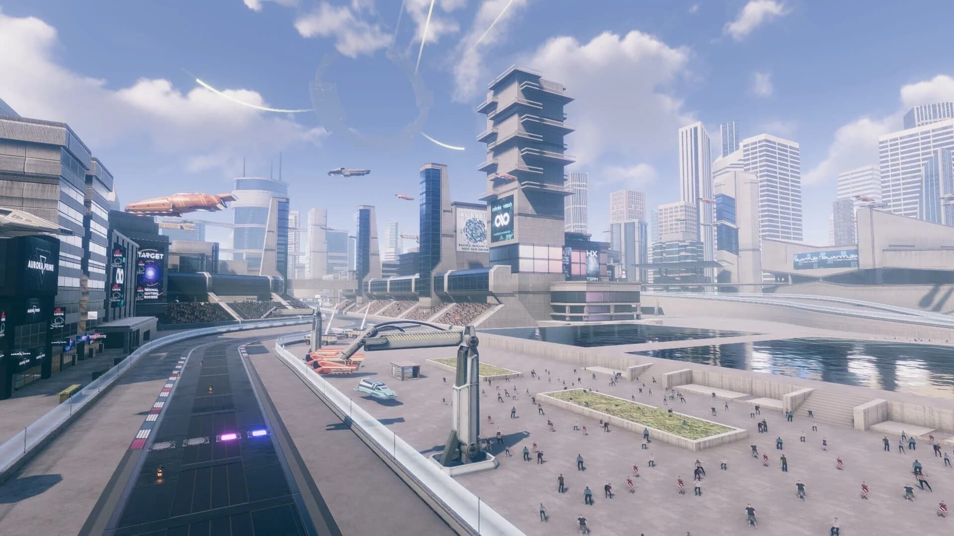 V-Racer Hoverbike screenshot 2