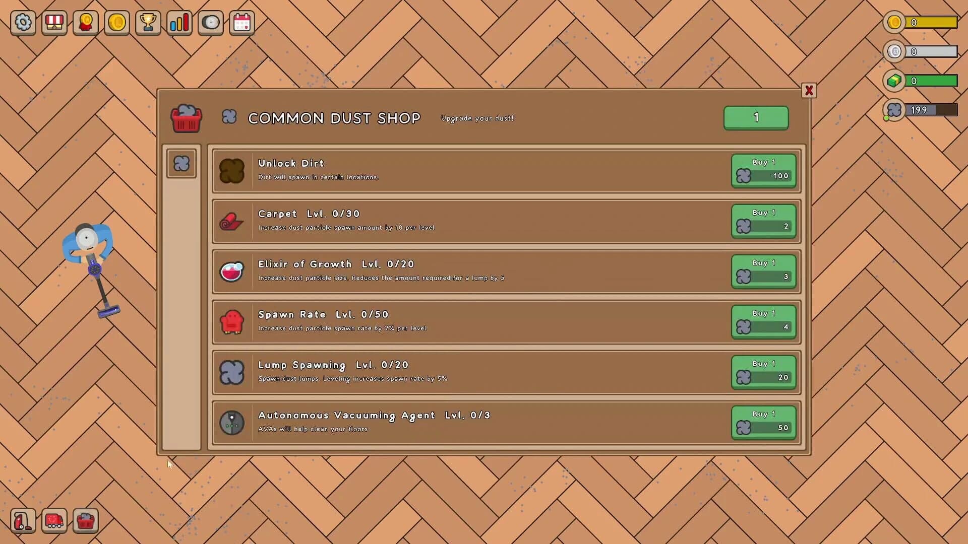 Vacuum Warrior screenshot 1