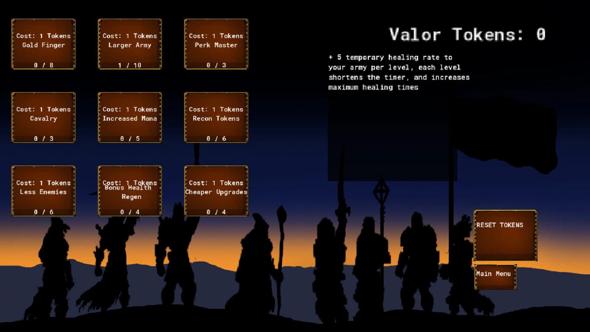 Valor of Battle screenshot 1