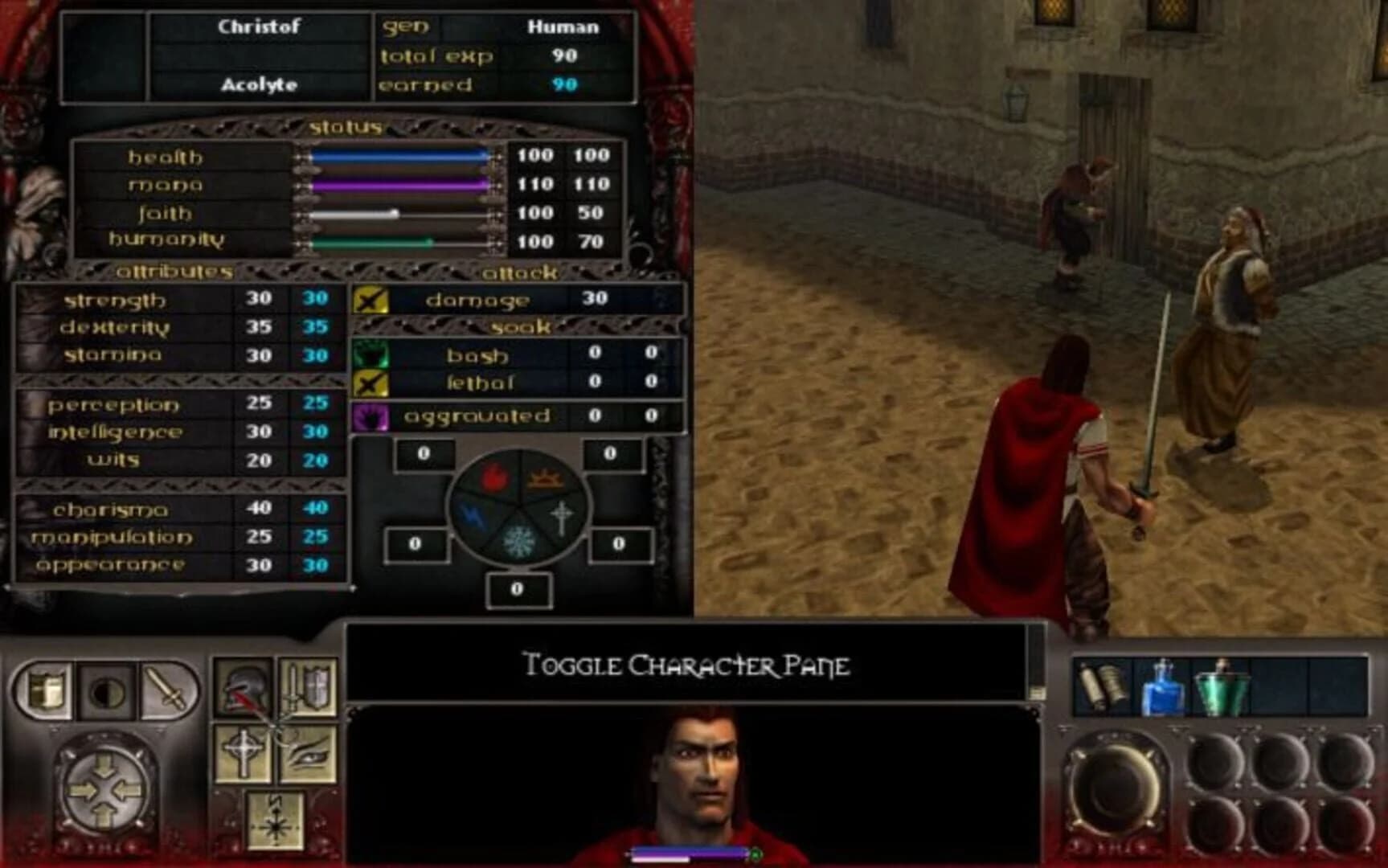 Vampire: The Masquerade - Redemption screenshot 1