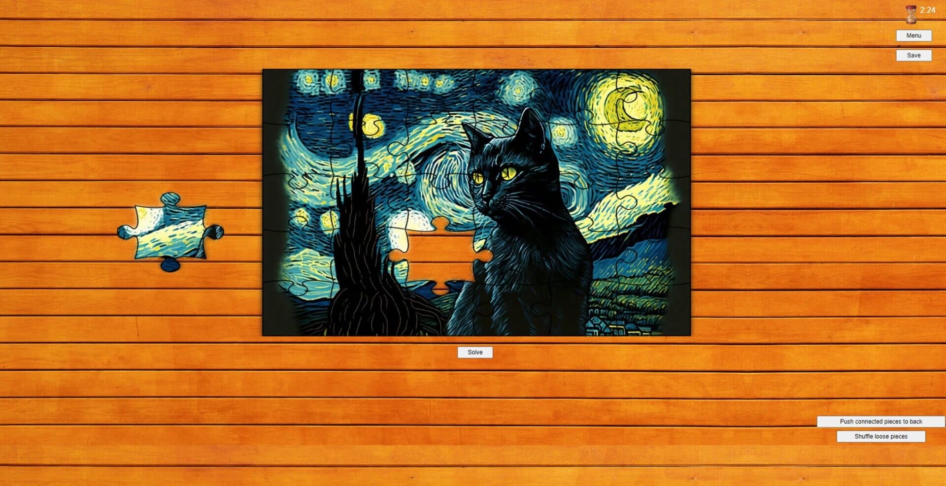 Van Gogh's Masterpiece Jigsaw Puzzles screenshot 3