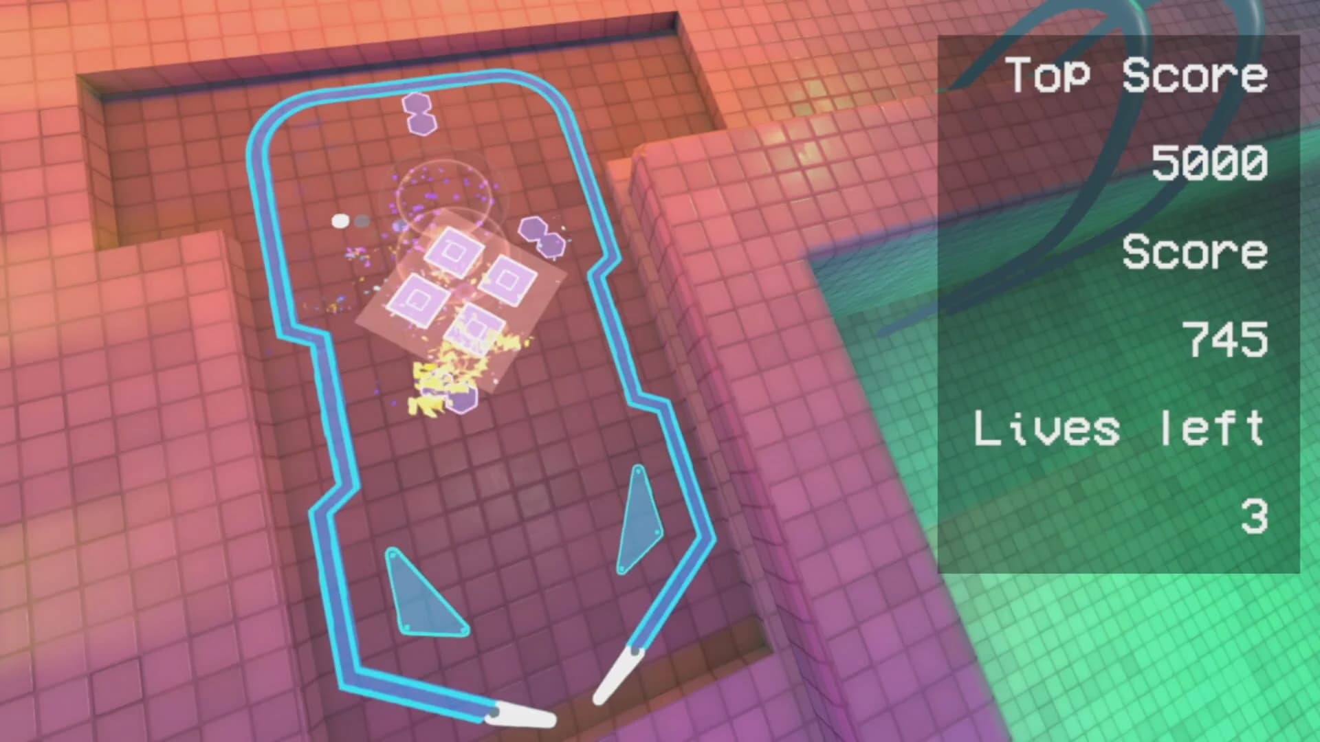 Vaporwave Pinball screenshot 4