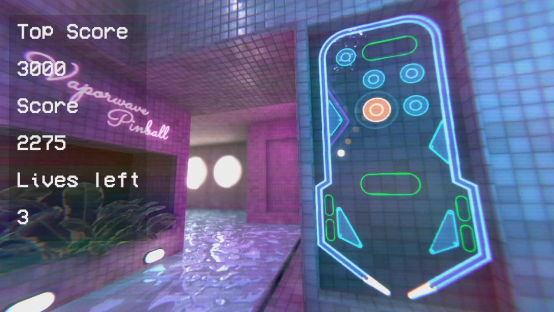 Vaporwave Pinball screenshot 3