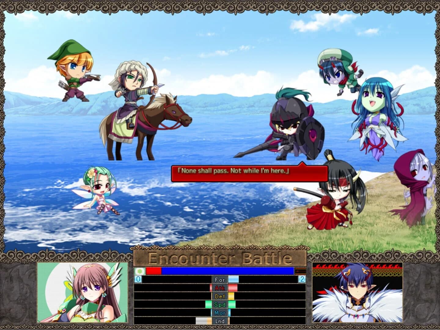 VenusBlood Frontier International screenshot 5