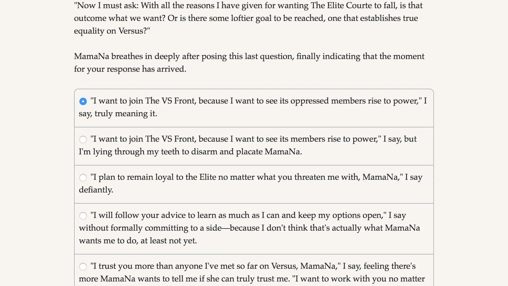 Versus: The Elite Trials screenshot 2