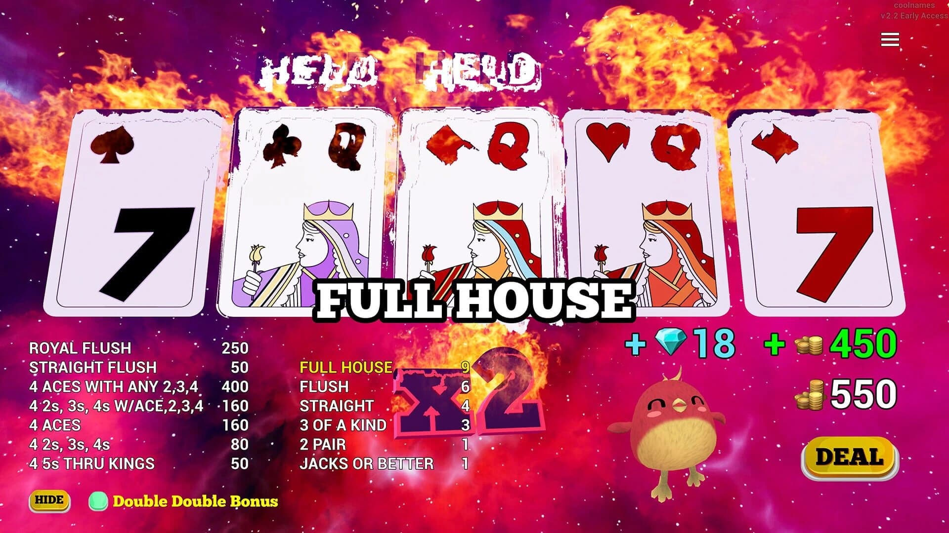 Vidya Poker screenshot 2