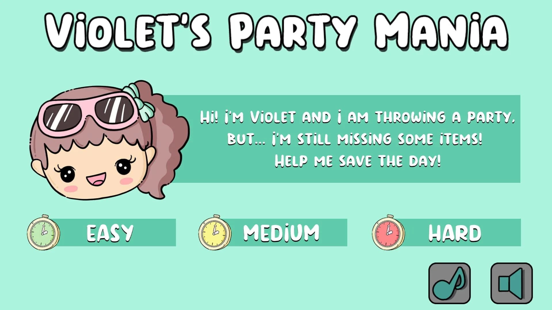 Violet's Party Mania screenshot 2