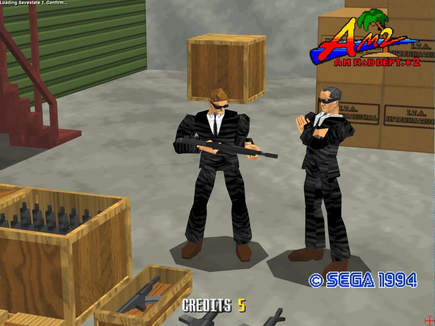 Virtua Cop screenshot 1