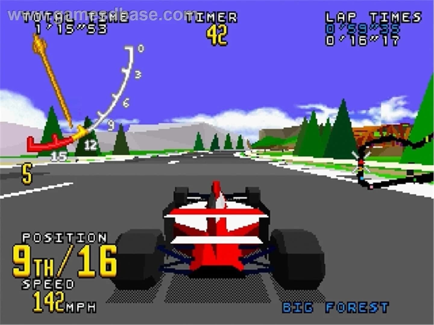 Virtua Racing screenshot 1