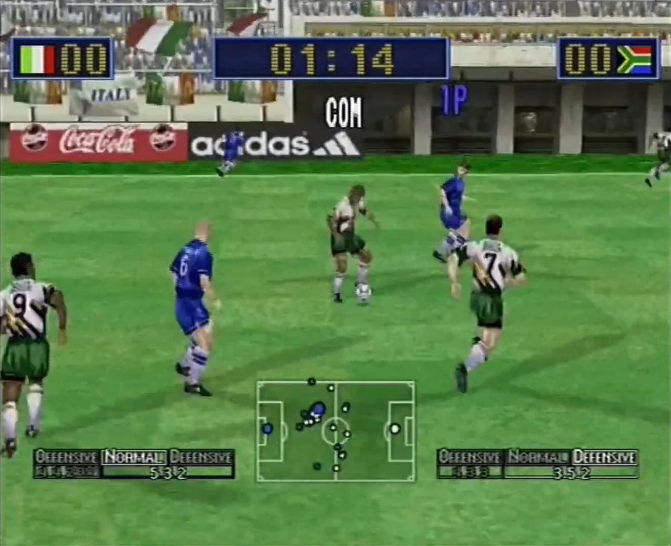 Virtua Striker 2 screenshot 1