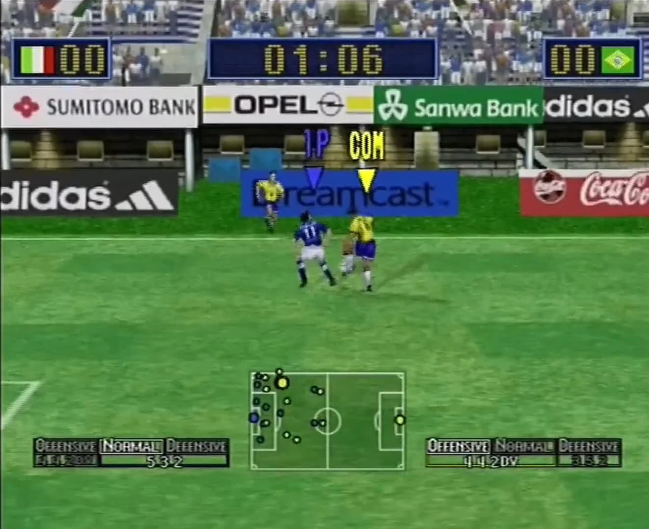 Virtua Striker 2 screenshot 2